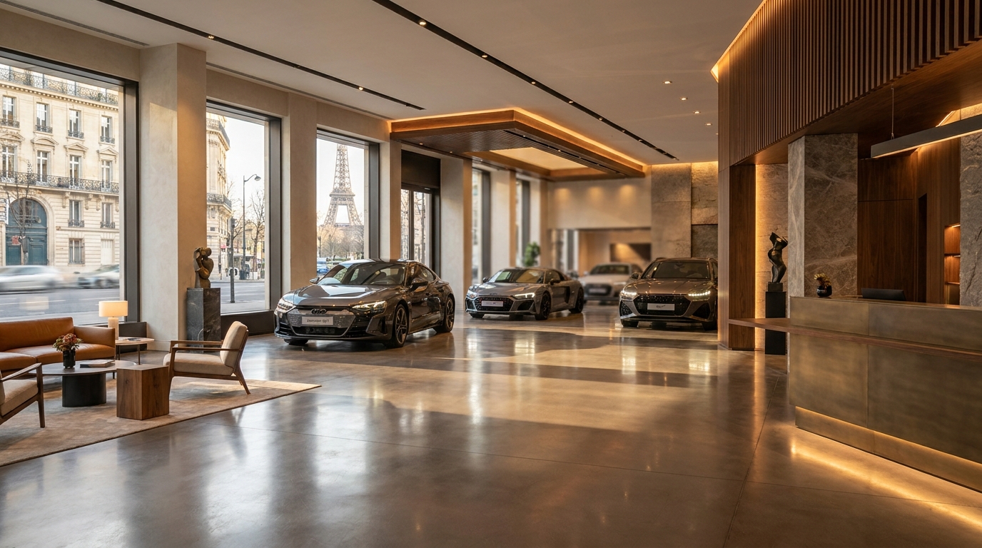 Showroom Audi Sélection Paris